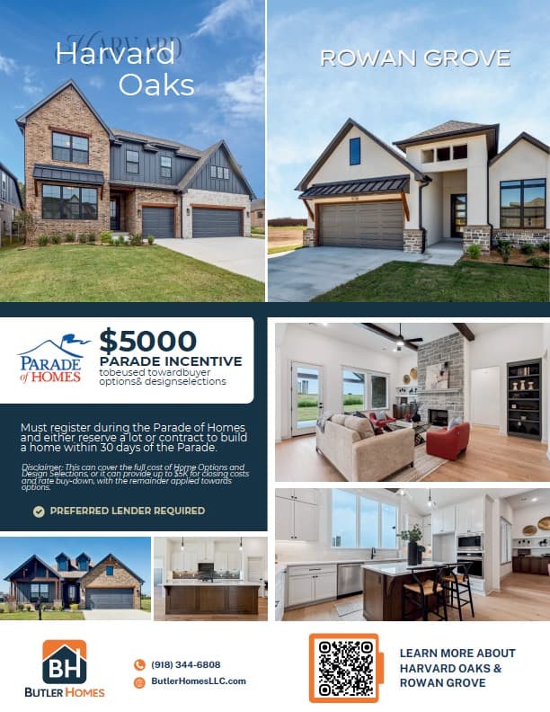 Harvard Oaks community by Butler Homes